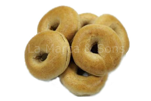 5 oz. Honey Grain Bagel Sliced (6 pack) - OMG